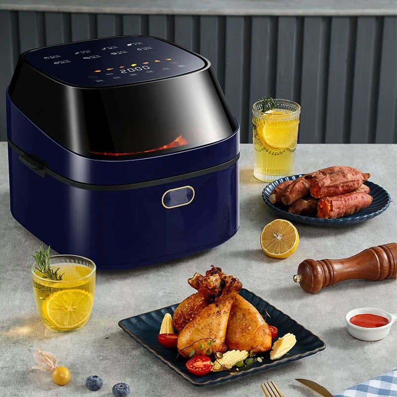 Sloping Design Style Digital Air Fryer